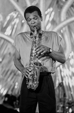 Bobby Watson aot 1987 au Jazz Middelheim d'Anvers©Jacky Lepage