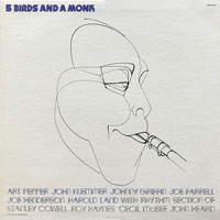 1978. Art Pepper/John Klemmer/Joe Henderson/Johnny Griffin/Joe Farrell/Harold Land, 5 Birds and a Monk