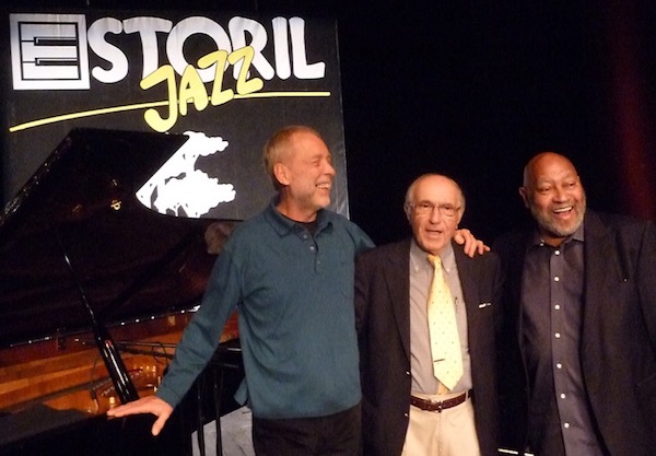 Dave Holland, Duarte Mendona et Kenny Barron, mai 2014 © Serge Baudot