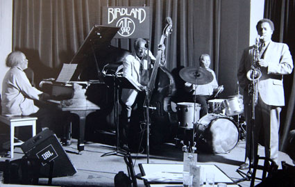 Jaki Byard, Milt Hinton, Ben Riley, Ricky Ford, Birdland 1991 © Jimmy Katz by courtesy