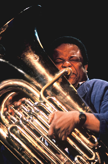 Howard Johnson, Jazz  Vienne, 1991 © Pascal Kober
