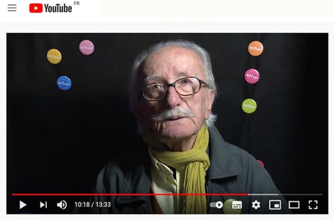 Jacques Chesnel, 2014, image extraite de YouTube
