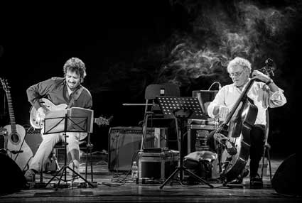 Maurizio Brunod et Miroslav Vitous, Udine 2013 ©Morlotti Studio by courtesy of Udin & Jazz