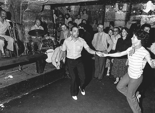 Slim Dance et Gigi Chauveau  © Photo X, by courtesy of Caveau de La Huchette (photo déj parue dans Jazz Hot Spécial 2003)