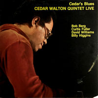 1985. Cedar Walton Quintet Live, Cedars Blues, Red Records