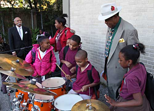 Jazz à l'école : Sullivan Dabney, Jazz in the Schools, New Orleans © photo X by courtesy of JFA