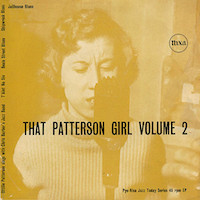 45t 1956. Ottilie Patterson with The Chris Barber's Jazz Band, That Patterson Girl vol.2, Nixa NJE 1023
