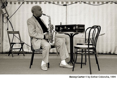 Benny Carter © Esther Cidoncha by courtesy