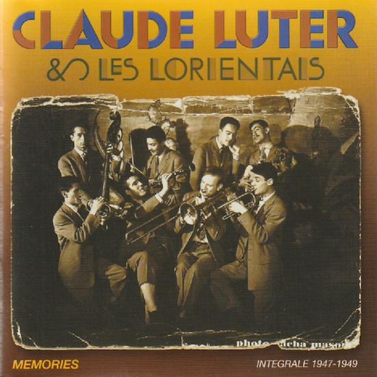 Claude Luter (devant, 2e en partant de la gauche) et Les Lorientais avec Christian Azzi (derrire, 3e en partant de la gauche)