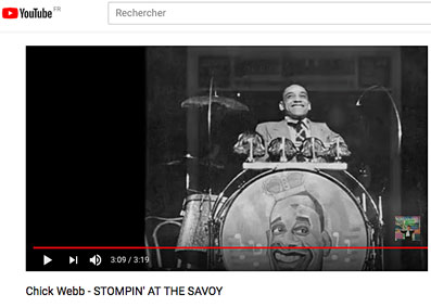 Chick Webb and His Orchestra, Stompin at the Savoy,Savoy Ballroom