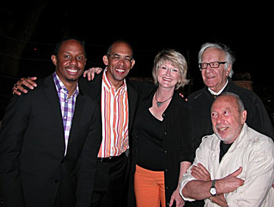 Willie Jones III, Darryl Hall, Dena Derose, Roger Menillo, Jean Pelle © Félix W. Sportis