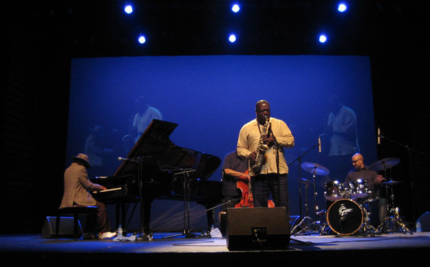 Freddie Redd, Jesse Davis, Reggie Johnson, Doug Sides, Jazz  Foix 2008 © Alain Dupuy-Raufaste