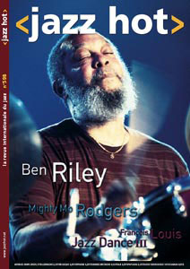 Jazz Hot n598, Ben Riley en couverture