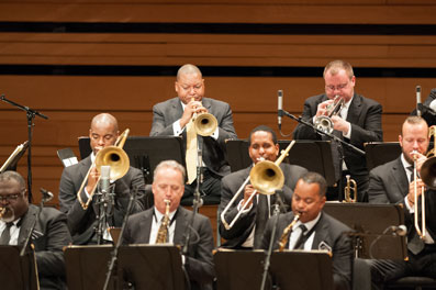 Lincoln Center Jazz Orchestra-Wynton Marsalis © Denis Alix by courtesy of Festival International de jazz de Montréal