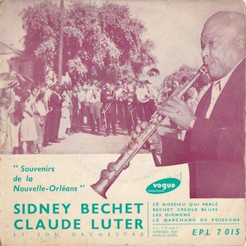 45t 1949. Sidney Bechet/Claude Luter et son Orchestre, Souvenirs de la Nouvelle-Orélans