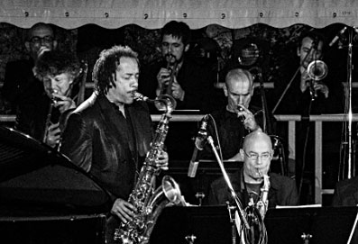 Ricky Ford & Ze Big Band, Toucy 2012 © Mathieu Perez