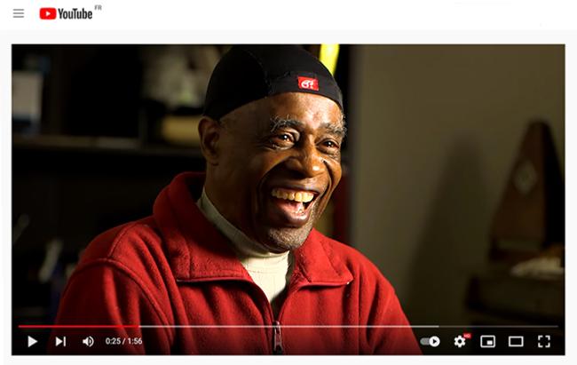 Norman Simmons parle de Prez Lester Young au Beehive de Chicago, 2015, image extraite de YouTube