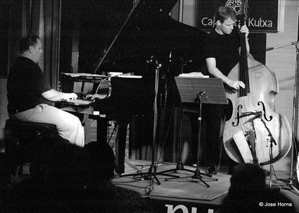 Kenny Werner et Johannes Weidenmueller, Festival de jazz de Vitoria 2003 © Jose Horna