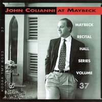 1994. John Colianni, At Maybeck, Concord Jazz