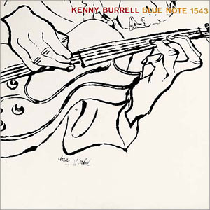 Kenny Burrell (dessin Andy Warhol), Blue Note 1543