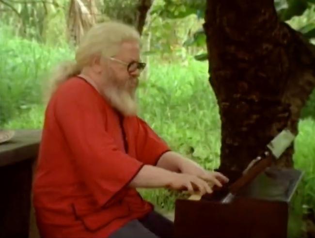Hermeto Pascoal dans le documentaire Hermeto Campeo (1981) de Thomaz J. Farkas, image extraite de YouTube