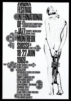 1969. Festival International de Jazz de Montreux