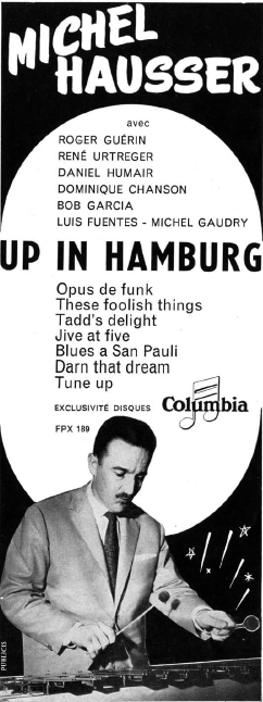 Publicité album "Up in Hamburg", Jazz Hot n162, février 1961