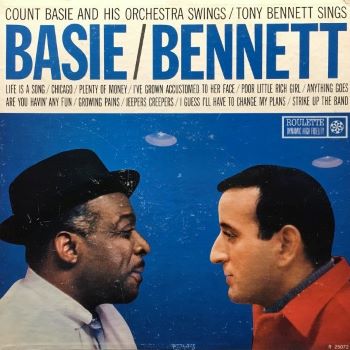1959. Count Basie Orchestra & Tony Bennett, Basie Swings, Bennett Sings, Roulette