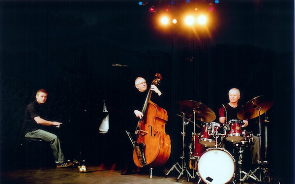 Heine Hansen (p), Jesper Lundgaard (b), Alex Riel (dm) © photo X, by courtesy of AlexRiel.dk