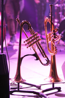 Les trompettes de Christian Scott © Guy Reynard