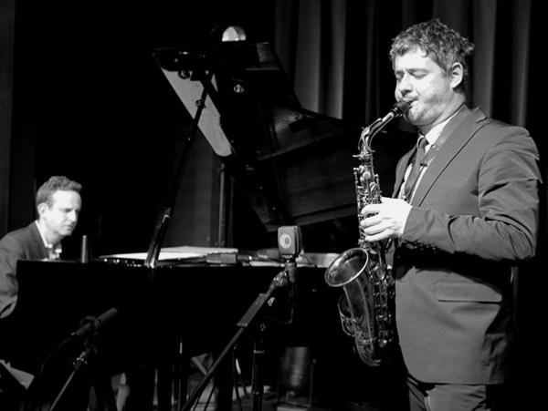 Jeb Patton et Dmitry Baevsky, Jazz à Eaubonne, 23 octobre 2018 © Jérôme Partage
