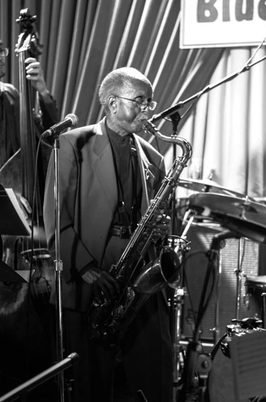 Jimmy Heath Big Band, Blue Note, New York, 7 mars 2016 © Mathieu perez
