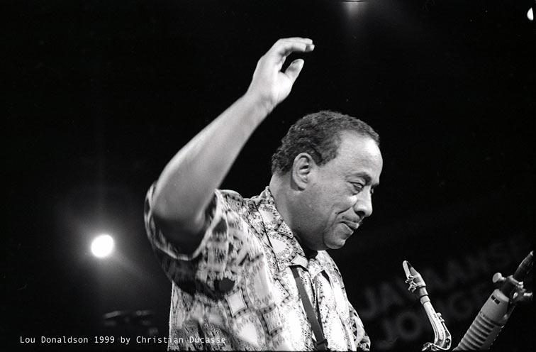 Lou Donaldson, 1999 © Christian Ducasse