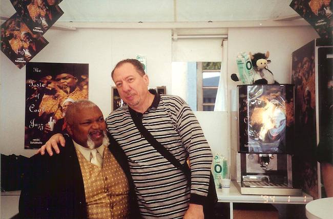 Ted Curson et Daoud-David Williams, Pori Jazz Festival, Finlande, fin des années 1990 © Bob Ferrel, by courtesy Ted Curson et Daoud-David Williams, Pori Jazz Festival, Finlande, fin des années 1990 © Bob Ferrel, by courtesy