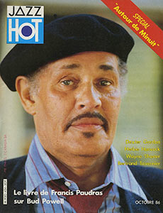 Jazz Hot n°434-1986, Dexter Gordon en couverture