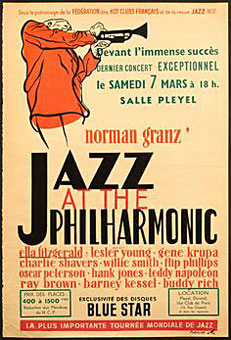 1953. Jazz at the Philharmonic, Paris