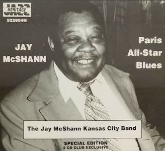 1989. The Jay McShann Kansas City Band, Paris All-Star Blues, Heritage Jazz