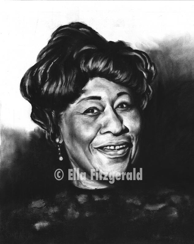 Ella Fitzgerald © Sandra Miley