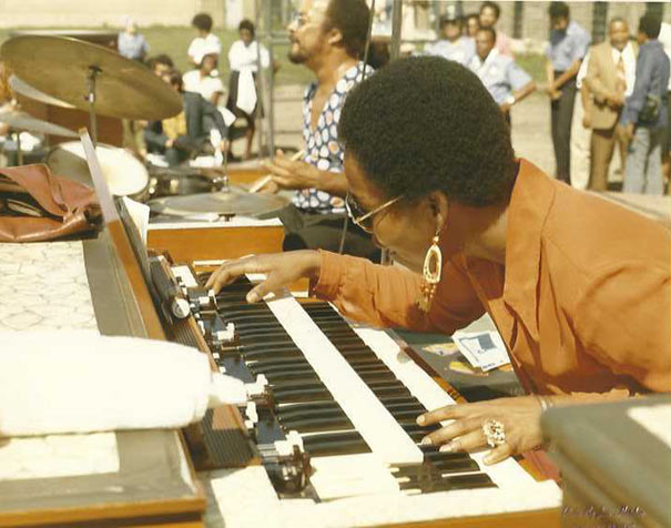 Ajaramu et Amina Claudine Myers au sein du Quartet de Gene Ammons, Prison de County Cook, c. années 1970 (6) © Photo X, Collection Amina Claudine Myers by courtesy