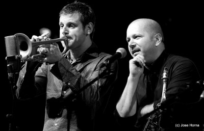 Fabrizio Bosso et Stefano Di Battista, Vitoria Jazz Festival (2009) © José M. Horna