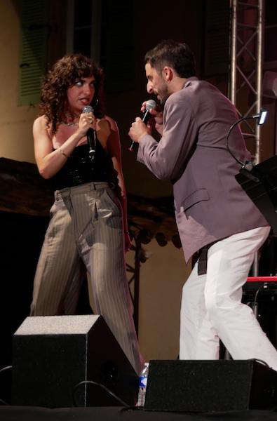 Nema Naouri et Pablo Campos, Festival de Big Bands de Pertuis, 9 aot 2025 © Jérme Partage