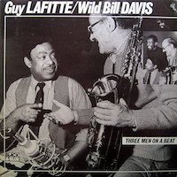 1983. Guy Lafitte/Wild Bill Davis, Three Men on a Beat, Black & Blue