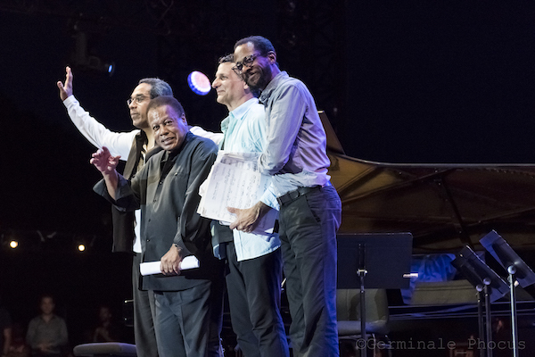 Danilo Perez, Wayne Shorter, John Patitucci, Brian Blade, Jazz à Juan, 2013 © Umberto Germinale-Phocus