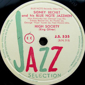 1945. Sidney Bechet's Blue Note Jazzmen, Jazz Selection