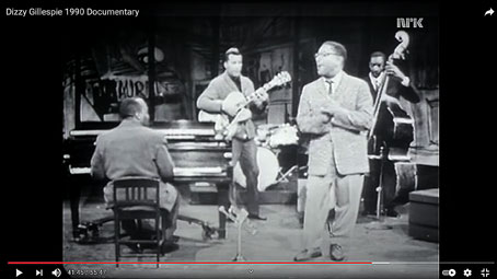 1959, Documentaire sur Dizzy-Gillespie, en quintet avec Junior Mance © YouTube