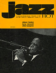 Jazz Hot n°240, Avril 1968, couverture Slide Hampton