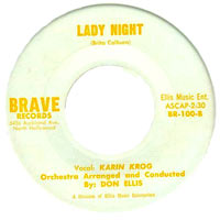 1967. 45t Karin Krog-Don Ellis, Lady Night