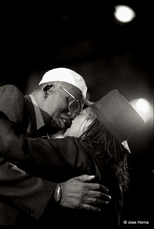 Randy Weston et Abbey Lincoln, San Sebastian 1998 © Jose Horna