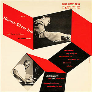 1953. Horace SilverTrio/ArtBlakey, Blue Note 5034