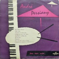 1955. André Persiany et son Orchestre, Jazz Stars Series